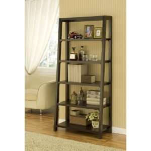   Heida 5 Shelves Ladder Style Bookcase Display Cabinet