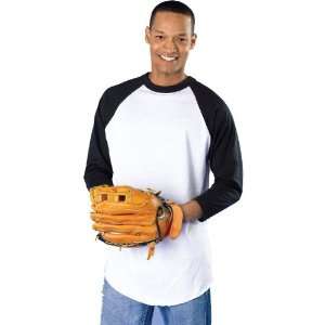  Augusta Adult 3/4 Sleeve Baseball Shirt: Sports & Outdoors