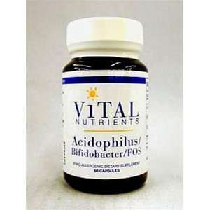  Vital Nutrients Acidophilus/Bifidobacter/FOS: Health 