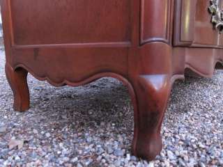 Cassard Romano Chateau Original French Style Walnut Triple Dresser 