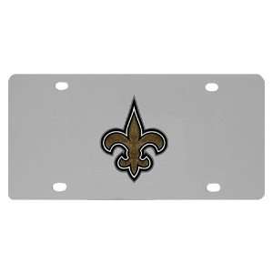  New Orleans Saints NFL License/Logo Plate Sports 