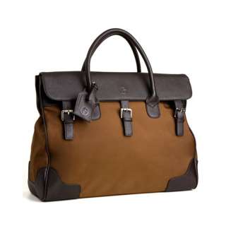 Mens Leather Boston Tote Shoulder Bag Briefcase J01 NWT  