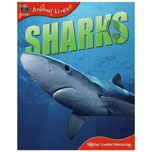    TEACHER CREATED RESOURCES ANIMAL LIVES SHARKS: Office Products