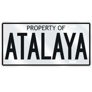   OF ATALAYA  LICENSE PLATE SIGN NAME 