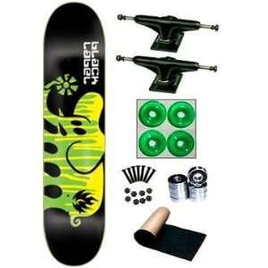  Black Label Green Spill Proof Complete Skateboard Deck 