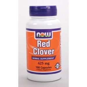  Now Red Clover 425mg, 100 Capsule