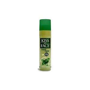  Kiss My Face Organic Lip Balm Treat Mint 15 SPF   0.15 Oz 