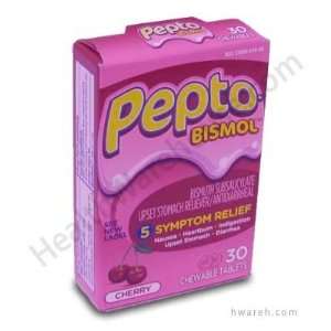 Pepto Bismol Chewable Tablets (Cherry)   30 Tablets 