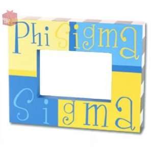  Phi Sigma Sigma Block Frame