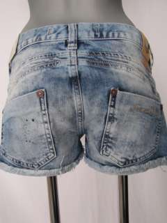 hochmodische Freeman T. Porter Hotty Damen Jeans Hotpant in blau im 