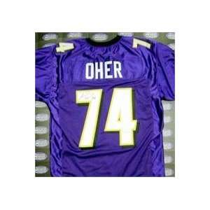 Michael Oher autographed football jersey (Baltimore Ravens)