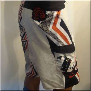 NEILL BOARD SHORTS  NEW AFRICA Fb. WHITE  