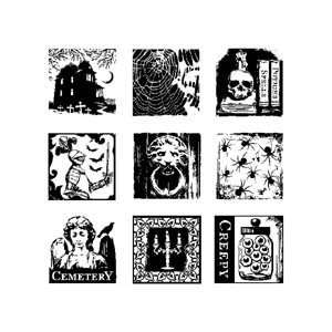  Inchies Clear Stamps Haunted House
