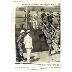  1917 AUSTRIAN BLINDFOLD PRISONERS ITALY SHIP WAR PRICE 