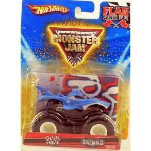Hot Wheels Monster Jam Small Truck 164 Scale   Shark Wreak  Toys 