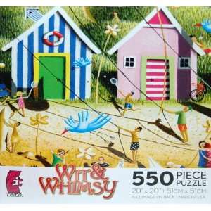  Wit & Whimsy 550 Piece Puzzle   My Beach Toys & Games