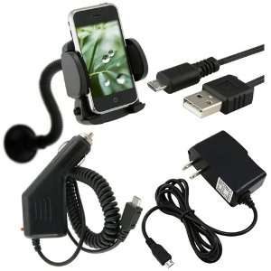  Car+AC Charger+USB+Mount For HTC myTouch 4G G2 Desire 