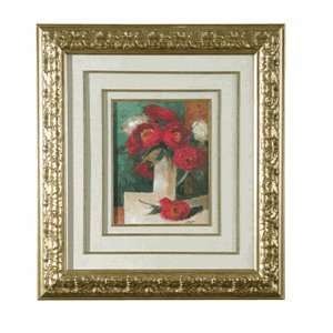  Uttermost Red and White Poppies Print: Patio, Lawn 