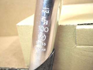   for a new old stock sr quill stem that measures 100 mm measured from a