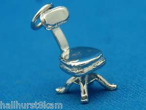 Sterling Silver Dentist Chair Vintage Charm  