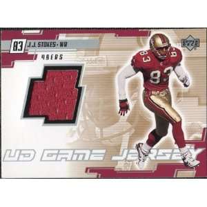  2000 Upper Deck Game Jersey #JJ J.J. Stokes Sports Collectibles