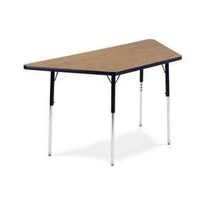  Virco Inc. 4000 Series Activity Table   60 Inch Trapezoid 