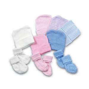  Medline Infant Foot Warmers   Booties   Blue   Qty of 12 