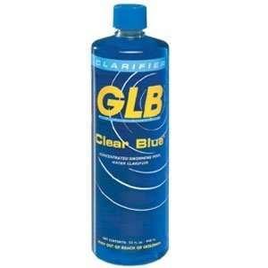  GLB Clear Blue Water Clarifier 1 Quart   12 Bottles Patio 