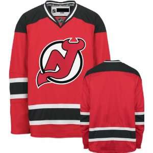 NHL Gear   New Jersey Devils Blank Red Jersey Hockey Jerseys (Logos 