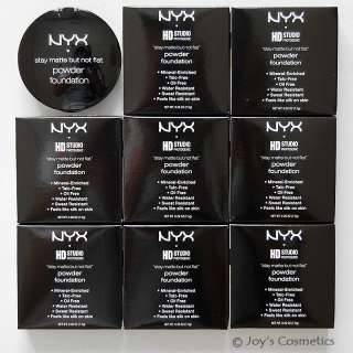 NYX Stay Matte But Not Flat Powder Foundation Pick Your 3 Color 