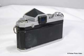 Nikon F with standard eye level prism finder Camera Body Used SN 