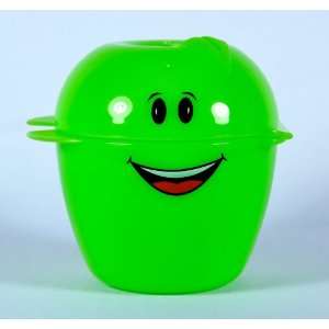 Tupperware Apple Keeper with Happy Face for Lunch & More  