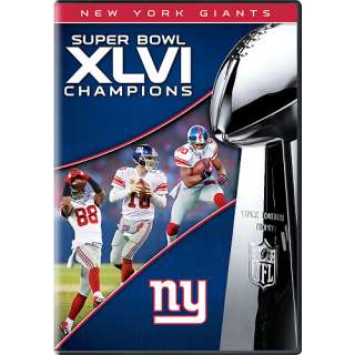   York Giants DVDs NFL New York Giants Super Bowl XLVI Champions DVD