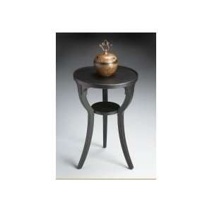  Butler Black Licorice Round Accent Table: Home & Kitchen