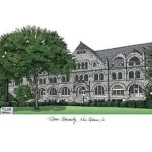 Tulane University Lithograph Only 