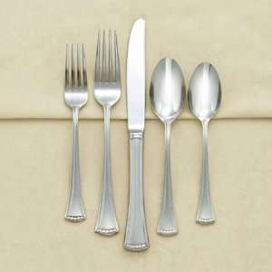 LENOX BUTLERS PANTRY STAINLESS FLATWARE 20 PIECE SET (SERVICE FOR 4)