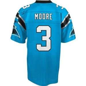  Matt Moore # 3 Carolina Panthers Jersey Replica Size 4xl 