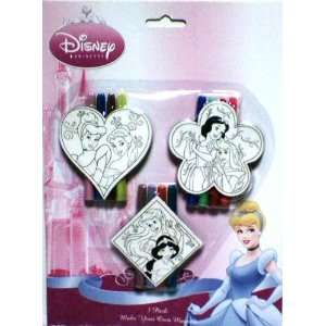  Walt Disney Princess Make Your Own Magnet 3 Pack: Toys 