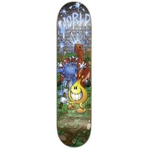  Woodchipper Skateboard Deck (7.6 X 31.6) Sports 