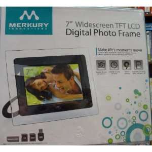   Innovations 7 Widescreen TFT LCD Digital Photo Frame: Camera & Photo
