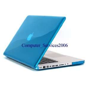  Blue Rubberized Hard Case Skin for Macbook Pro 13+silicon keyboard 