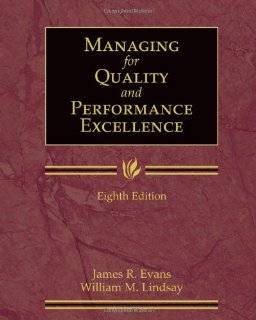 Managing for Quality and Performance Excellence (with Student Web)