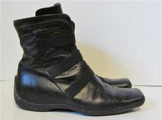 Jean Claude Monderer Sleek Leather Boot Women Sz 376  