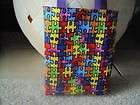 AUTISM AWARENESS FABRIC PARTY FAVORS,BAGS,LI​TTLE TOTE