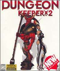 Dungeon Keeper 2 PC CD manage hell & demons comic game  