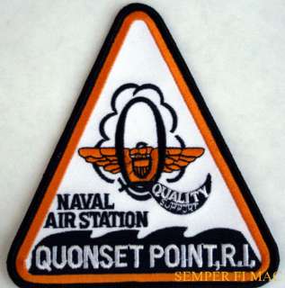 RHODE ISLAND NAS QUONSET POINT RI USS US NAVY PATCH WOW  