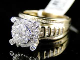 10K WOMENS YELLOW GOLD DIAMOND CARA ENGAGEMENT WEDDING BRIDAL BAND 