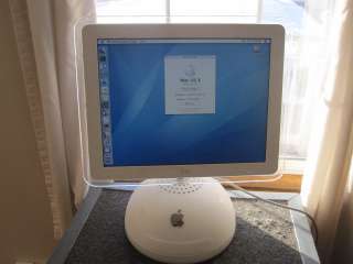 iMac G4 800MHZ 60GB HD 512MB RAM, DVDCDRW, OS 10.4.11  
