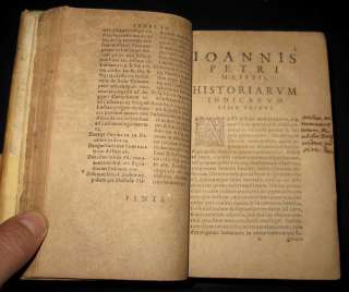 1590 Maffei, History of the Indies, America, India, Japan, Jesuit 