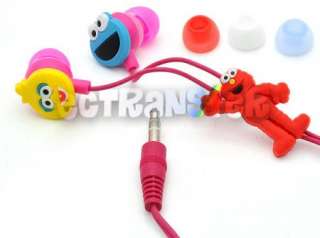 Sesame Street 3.5mm Earphone Earbud Headset/HP712  